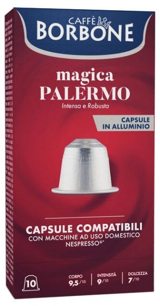 Capsula Magica Palermo Borbone (Alluminium)