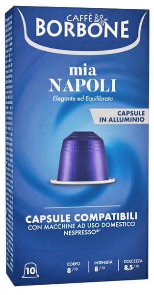 Capsula Mia Napoli Borbone (Alluminium)